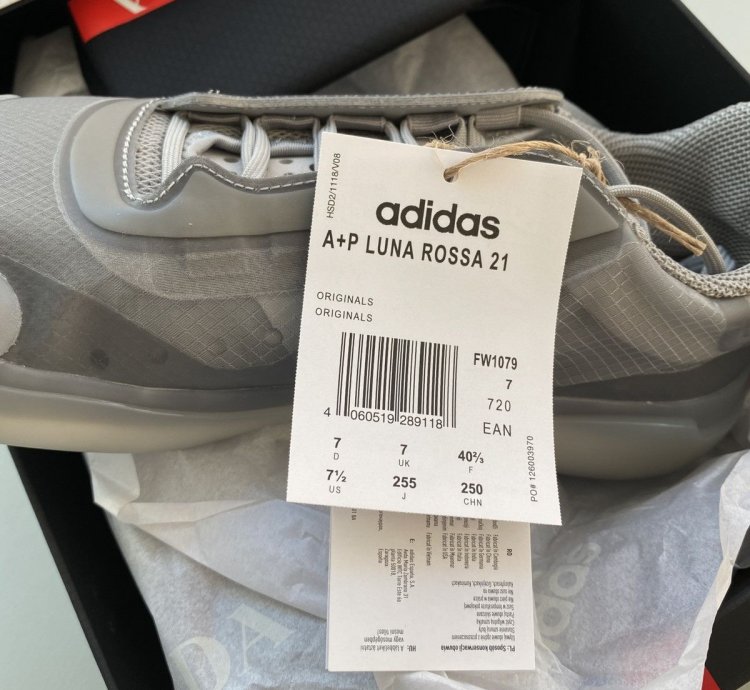 Brand New 690 Adidas Prada Luna Rossa Gunmetal Grey