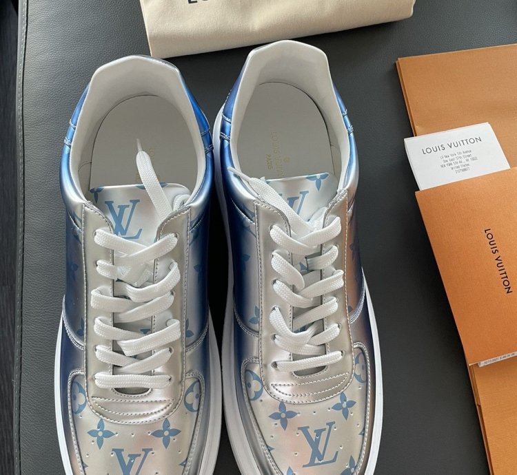 Brand New Limited Edition Lv Monogram Beverly Hills Sneakers
