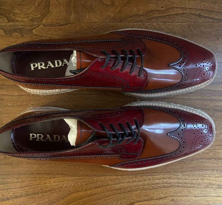 Brand New Prada Brogues