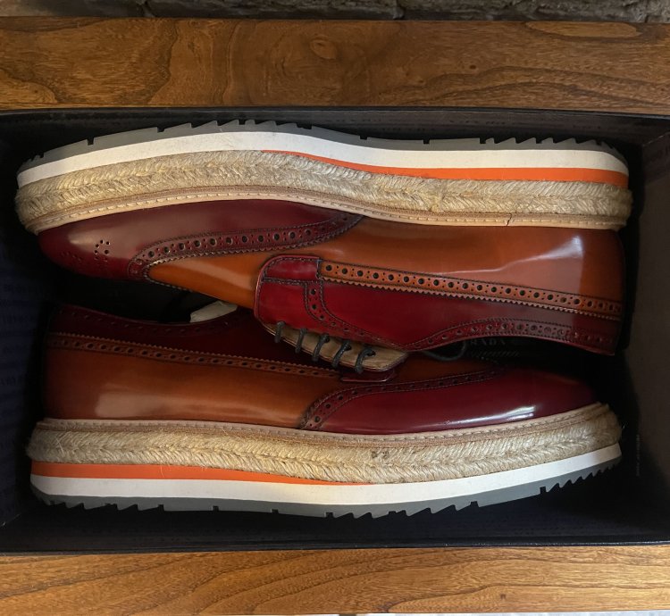 Brand New Prada Brogues