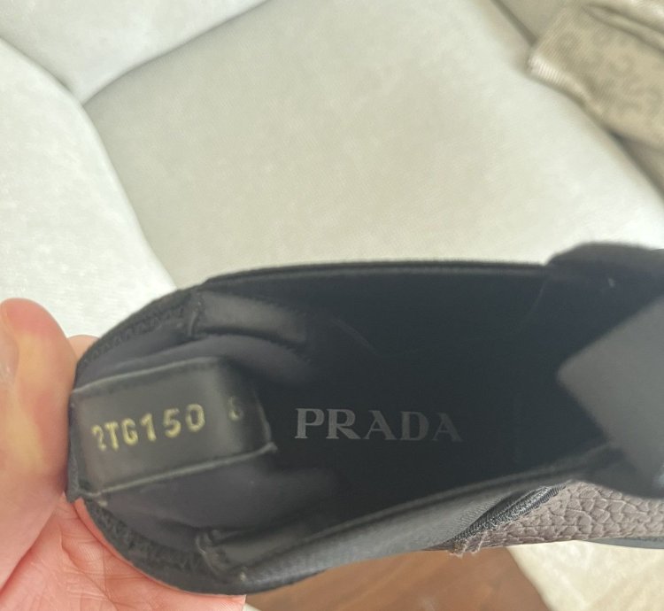 Brand New Prada Chelsea Boot - Size 8 Eu