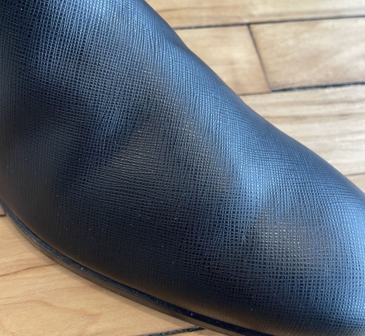Brand New Prada Saffiano Leather Chelsea Boots