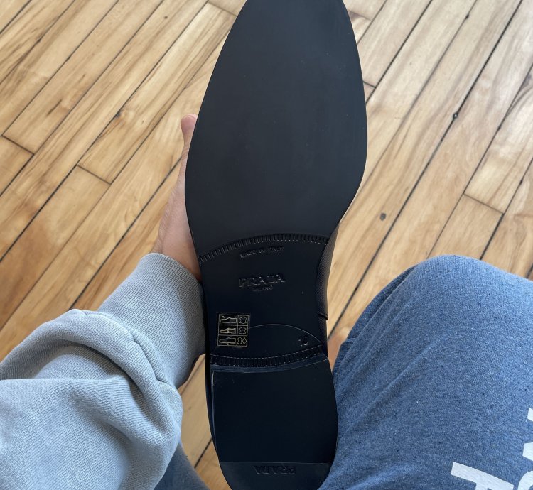 Brand New Prada Saffiano Leather Chelsea Boots