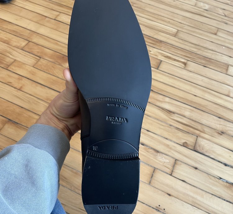 Brand New Prada Saffiano Leather Chelsea Boots