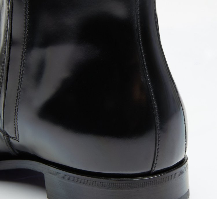 Brushed Leather Boots