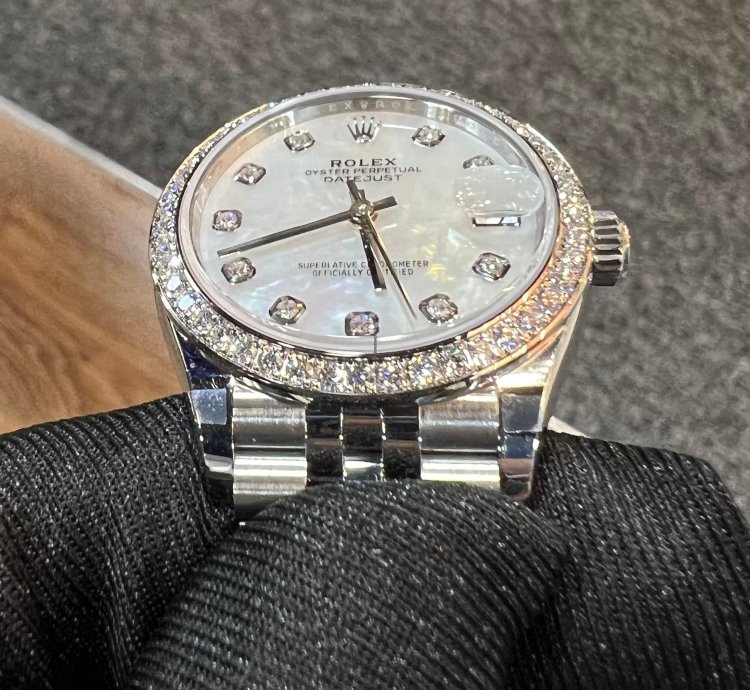 Rolex Datejust 31 2025 New Datejust 31 Mop Mother Of Pearl Diamond Jubilee