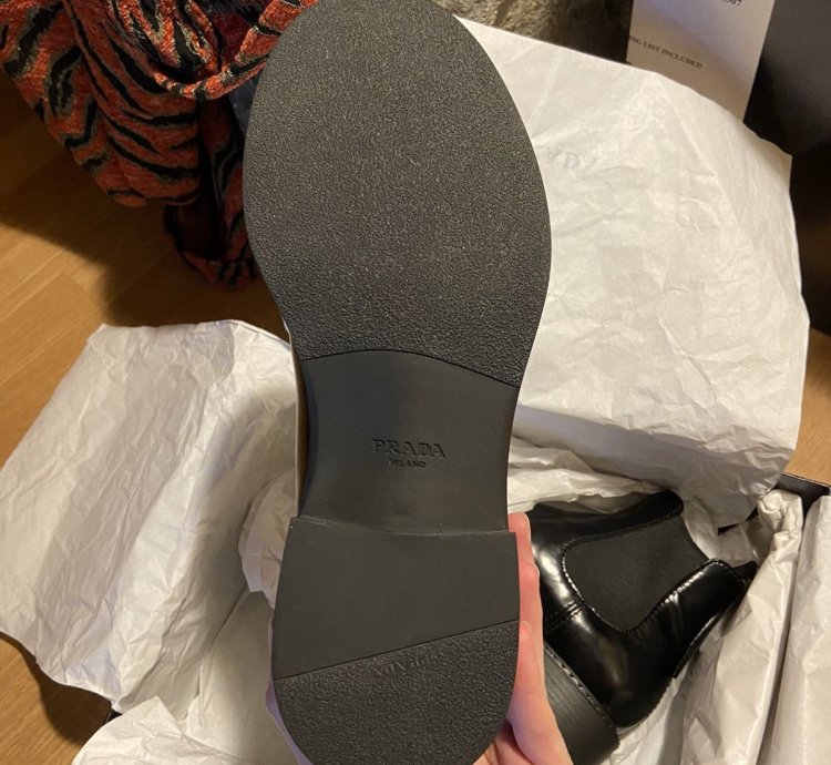 Brushed Leather Chelsea Boots