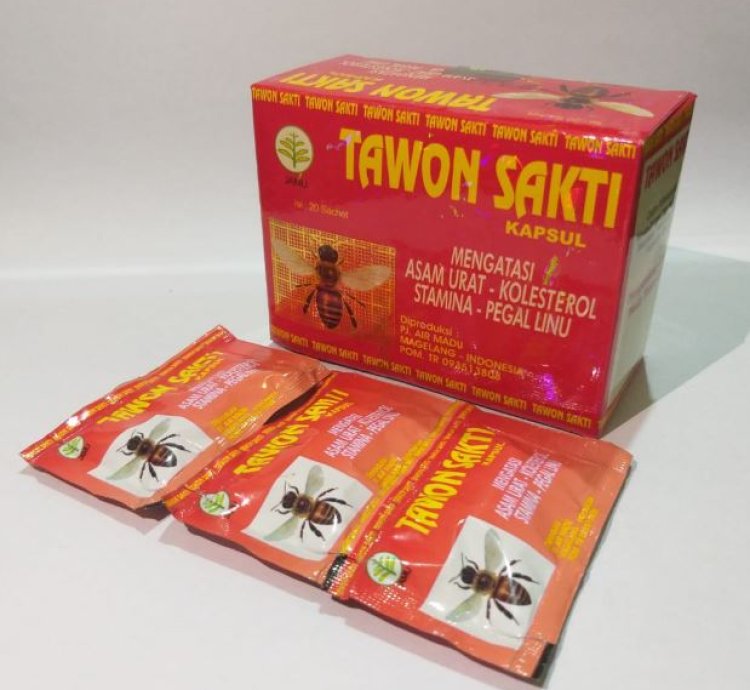 Tawon Sakti Original Herbal Capsule For Vitality Stamina 10 Box