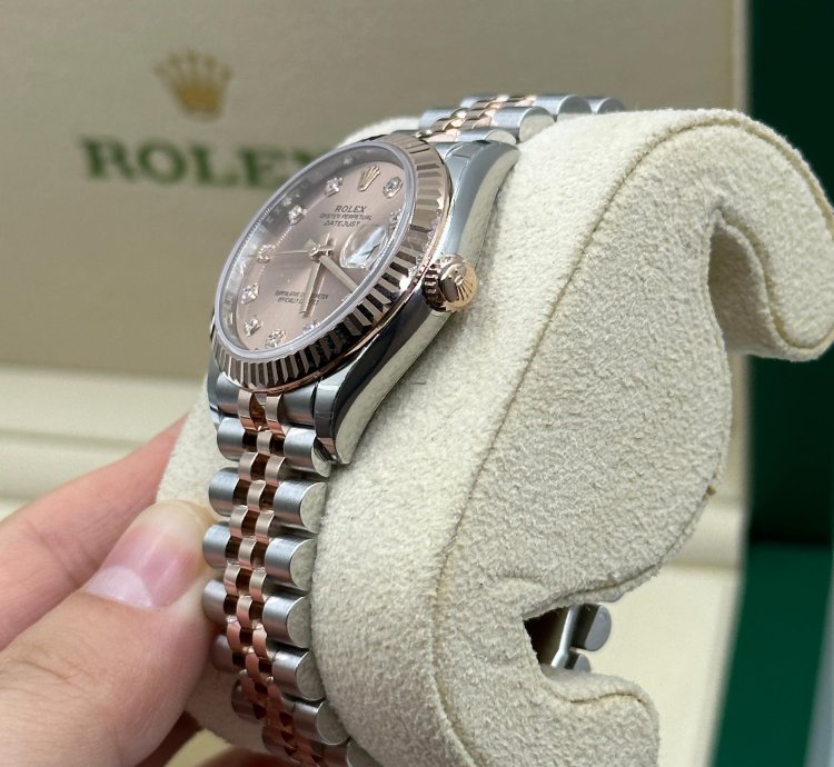 Rolex Datejust 31 278271g Pink Jubilee
