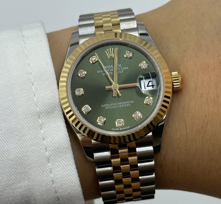 Rolex Datejust 31 278273 Green Diamonds Jub