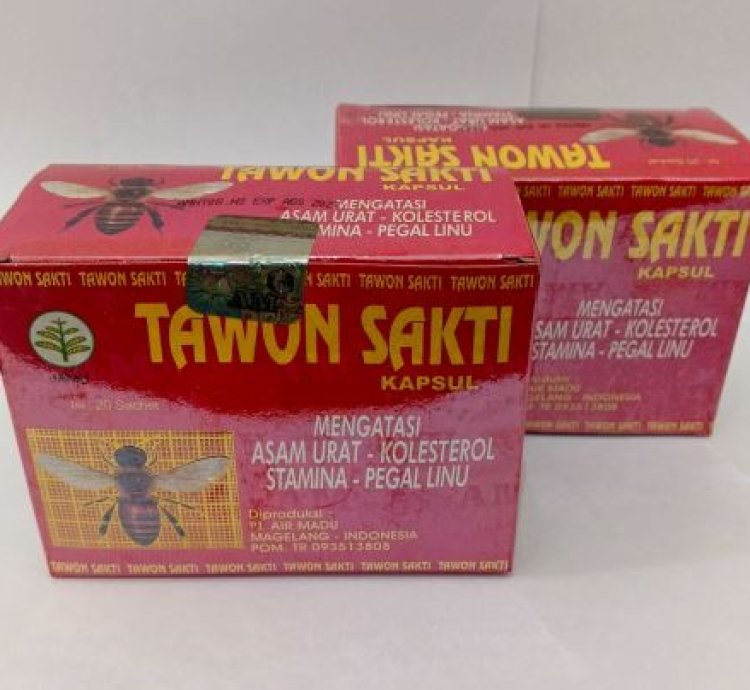 Tawon Sakti Original Herbal Capsule For Vitality Stamina 50 Box