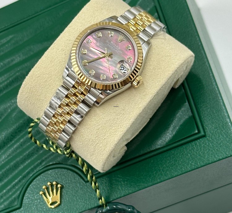 Rolex Datejust 31 278273ng Black Mother Of Pearl Jubilee