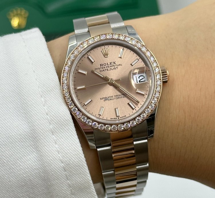 Rolex Datejust 31 278381rbr Pink Indes Oyster