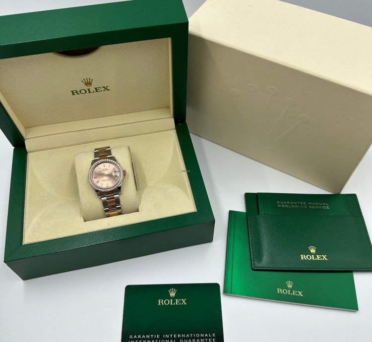 Rolex Datejust 31 278381rbr Pink Indes Oyster