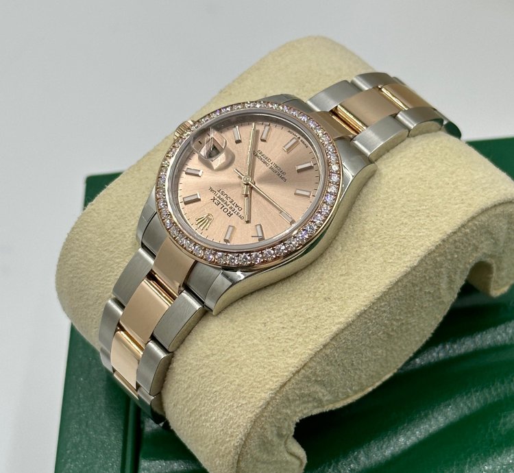 Rolex Datejust 31 278381rbr Pink Index Oys