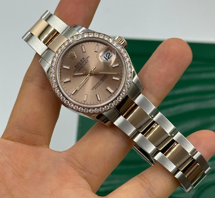 Rolex Datejust 31 278381rbr Pink Index Oys