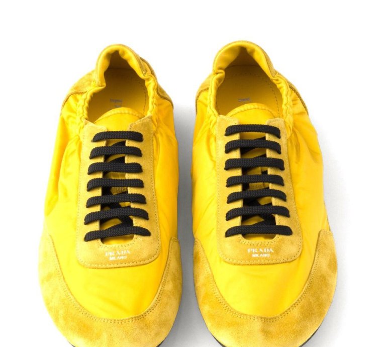 Collapse Re-nylon And Suede Sneakers