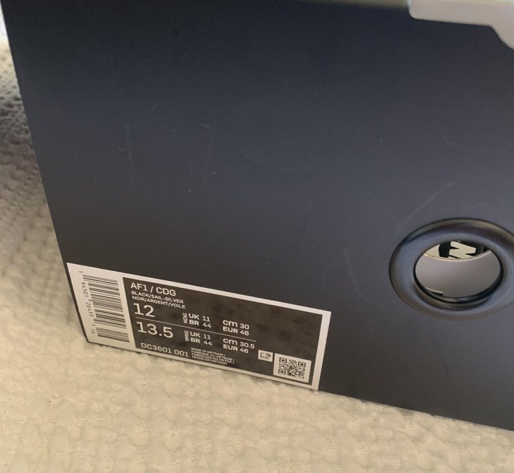 Comme Des Gar Ons Supreme Air Force 1 Mid