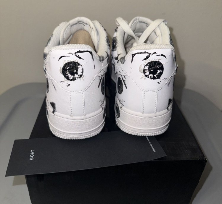 Comme Des Garcons Supreme Nike Air Force 1 Low Eyes