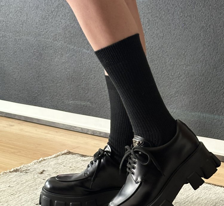 Current Collection Monolith Lace-up Shoes In Brushed Leather
