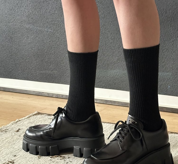 Current Collection Monolith Lace-up Shoes In Brushed Leather