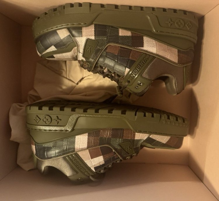 Damoflage Camo Pharrell Lv Trainer Maxi Sneaker Ss24