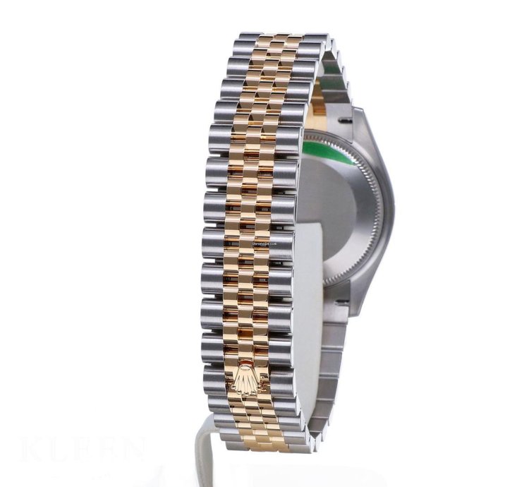 Rolex Datejust 31 Jubilee Gold Steel Mother Of Black Pearl Diamonds Unworn 2025