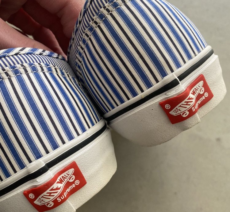 Deadstock Supreme Vans Cdg