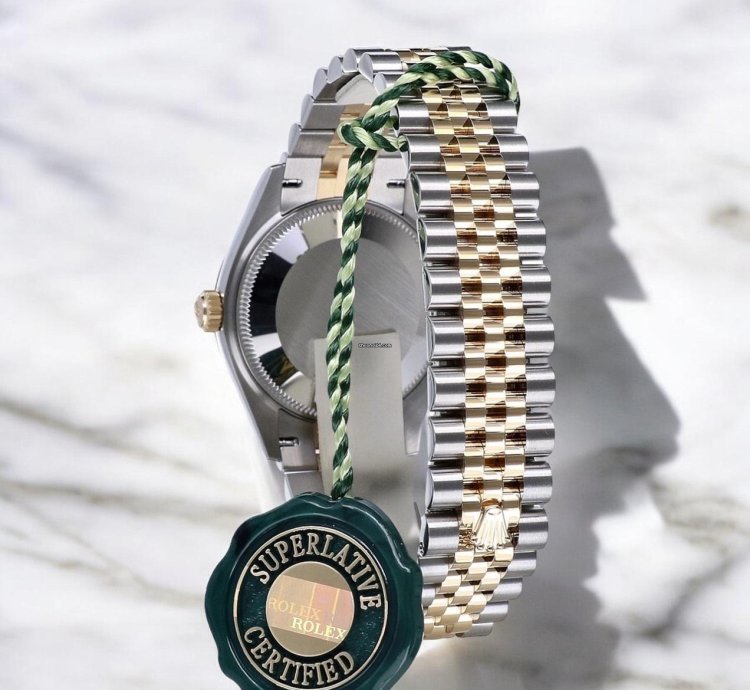 Rolex Datejust 31 Jubilee Gold Steel Olive Green 31 Mm Unworn 2025