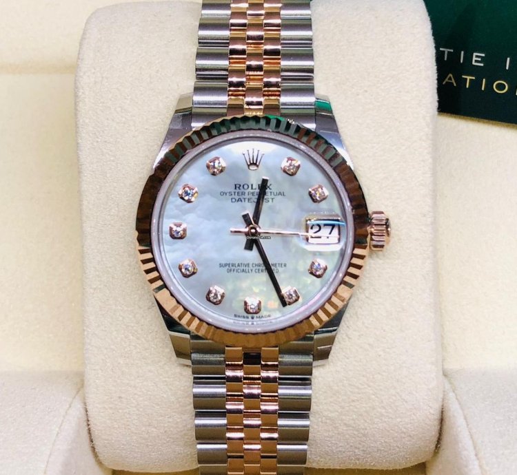 Rolex Datejust 31 Mop Diamond Dial 31mm