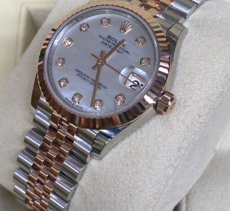 Rolex Datejust 31 Mop Diamond Dial 31mm