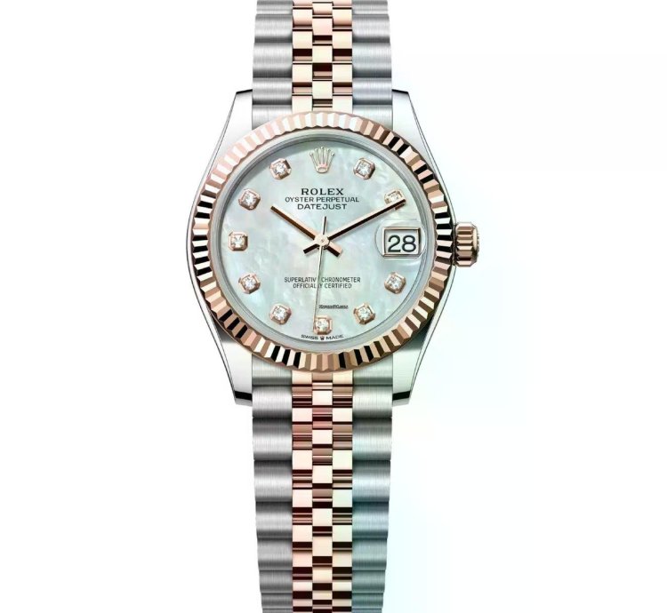 Rolex Datejust 31 Mother Of Pearl Dial Jubilee 18kt Rose Gold Stainless 278271-0026 Watch 2024