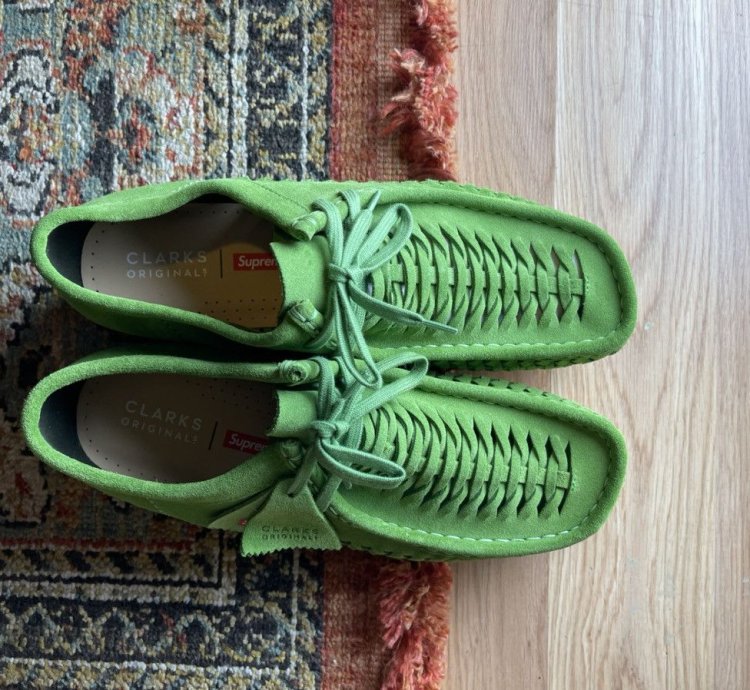Ds Clarks Originals Woven Wallabee Supreme