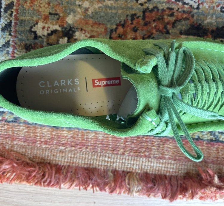 Ds Clarks Originals Woven Wallabee Supreme