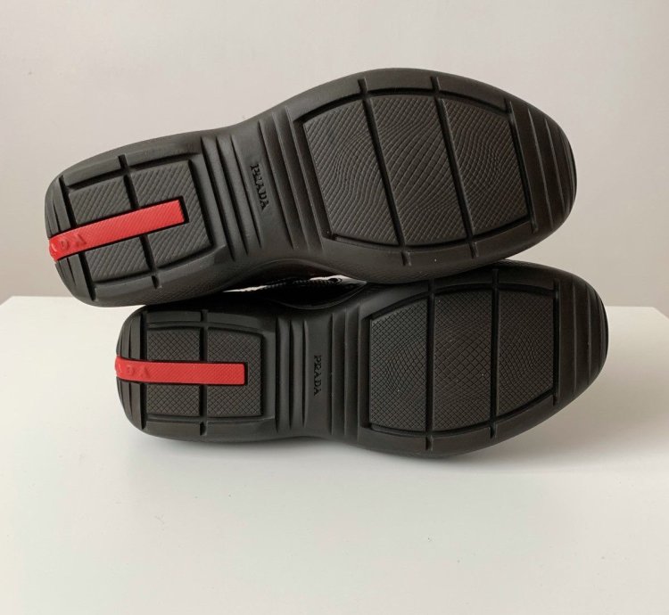 Ds Prada America Cup Two Tone Brown
