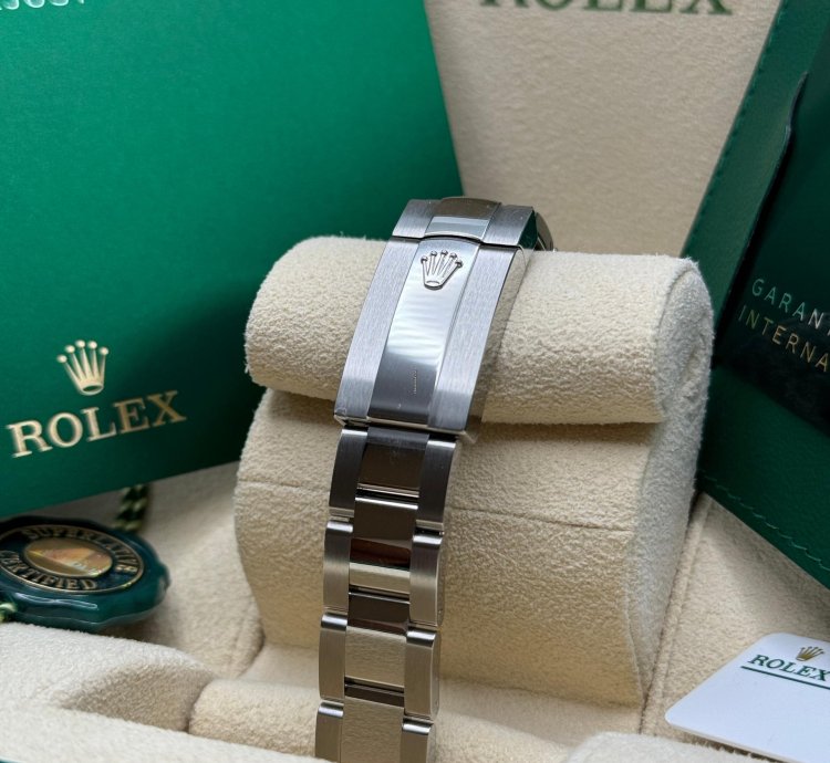 Rolex Datejust 31 New 2024 Blue Floral Diamond Dial Diamond Bezel Stainless Steel Oyster