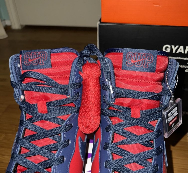 Ds Supreme Nike By Any Means Dunk High Og