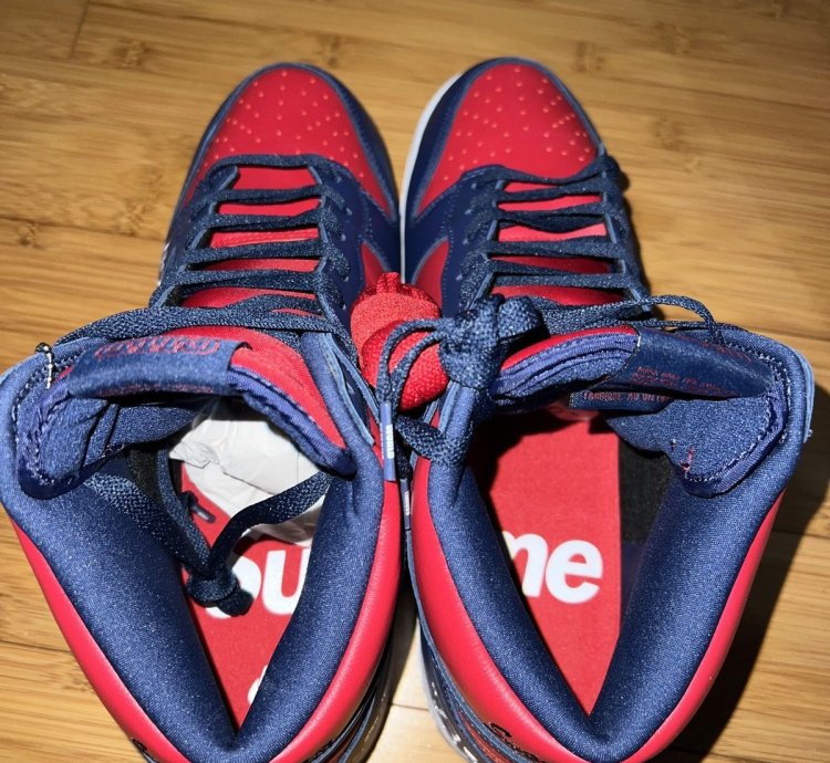 Ds Supreme Nike By Any Means Dunk High Og