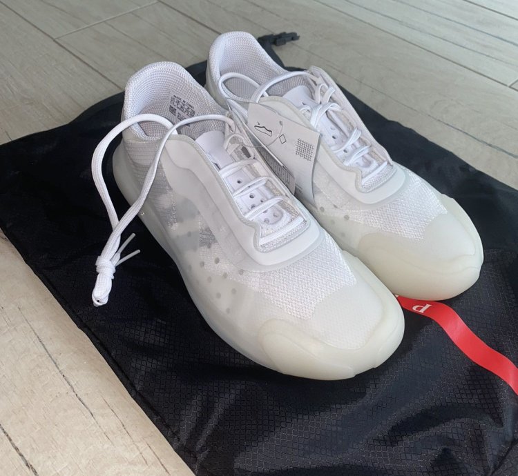 Dswt Adidas Prada Luna Rossa White Low Top Sneakers