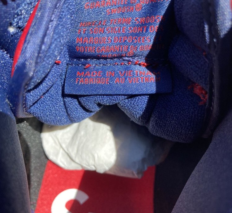 Dunk High By Any Means Navy Red