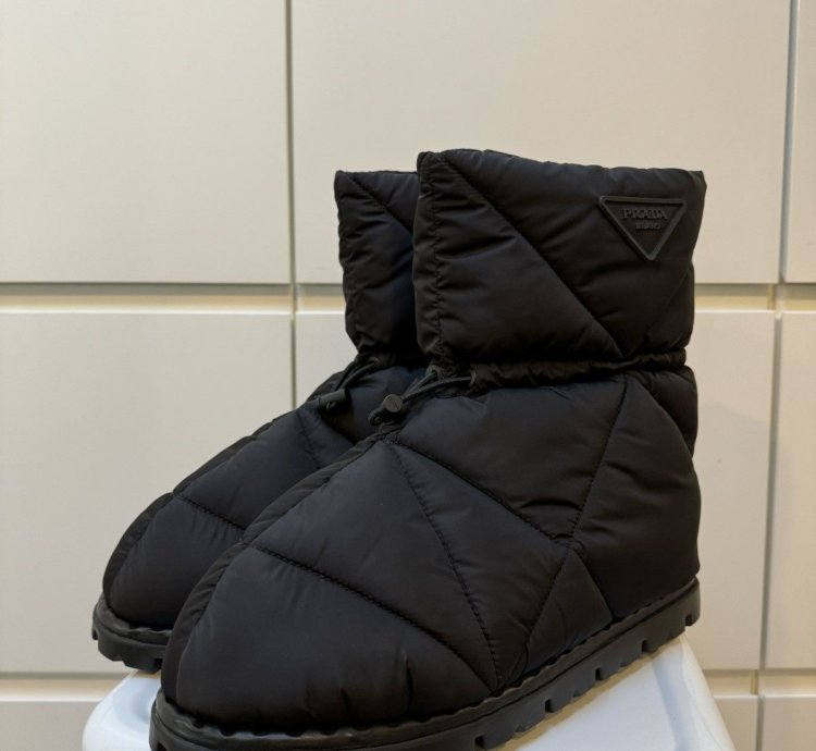 Final Drop - Prada Blow Padded Ankle Boots
