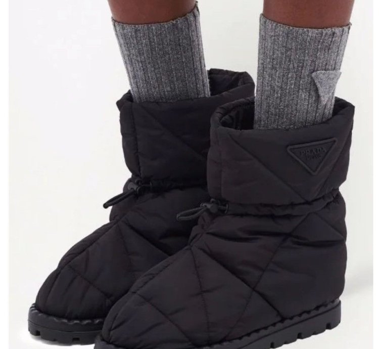 Final Drop - Prada Blow Padded Ankle Boots