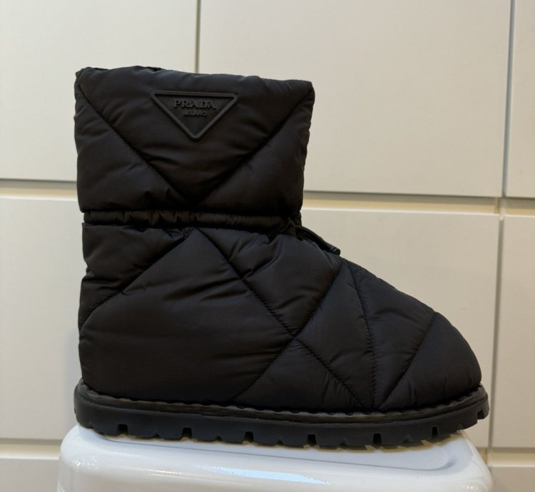 Final Drop - Prada Blow Padded Ankle Boots