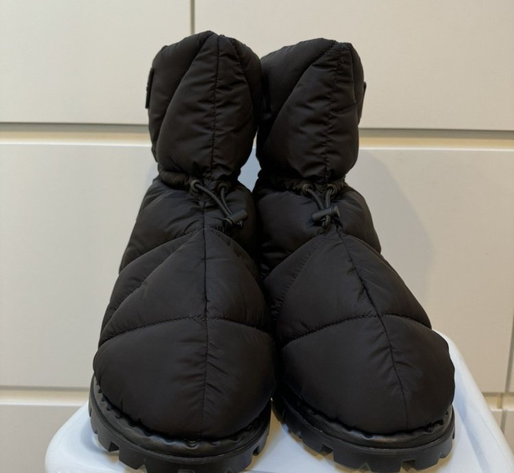 Final Drop - Prada Blow Padded Ankle Boots