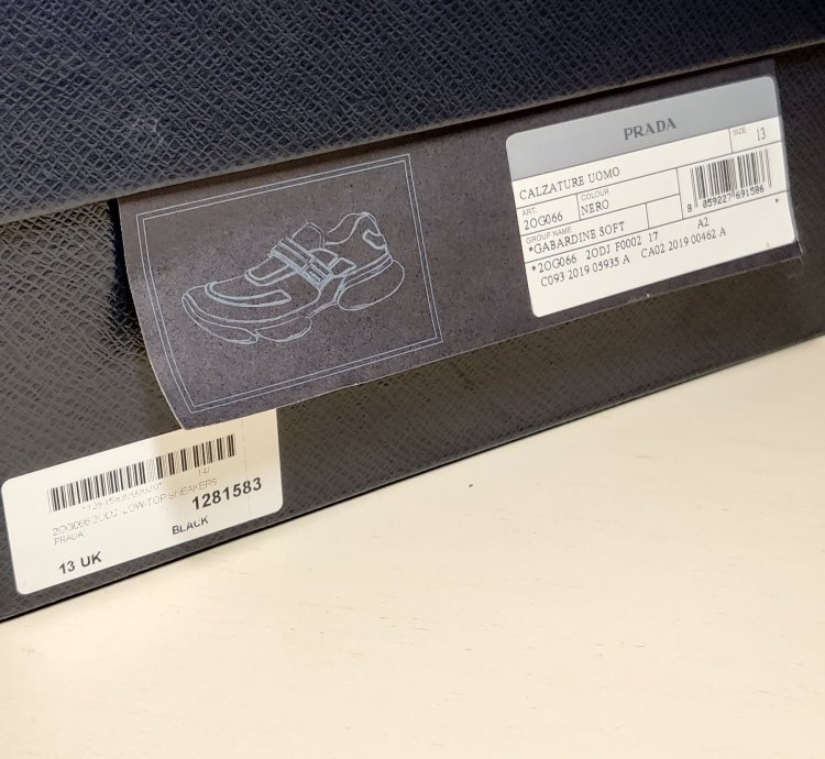 Final Prada Cloudbust Black Neoprene