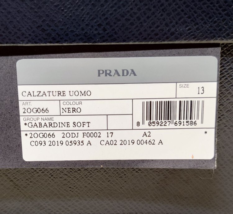 Final Prada Cloudbust Black Neoprene