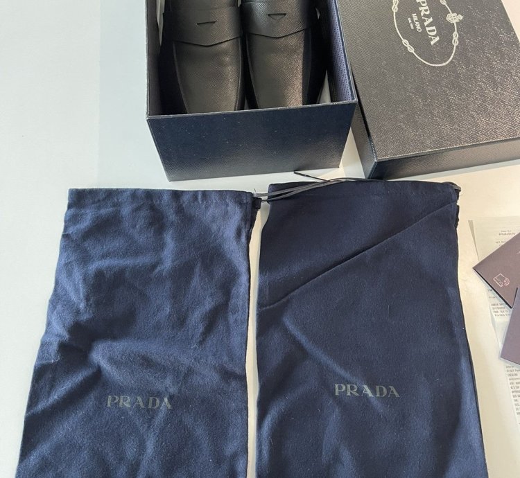 Final Price Dropped Prada Calzature Nero Shoes