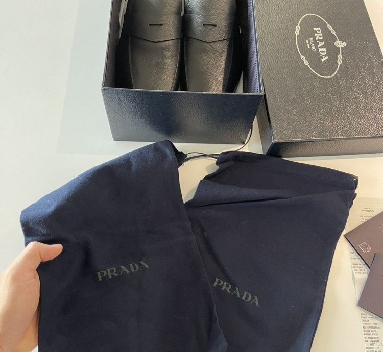 Final Price Dropped Prada Calzature Nero Shoes