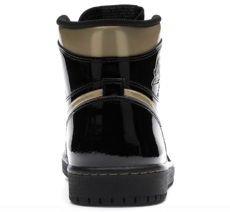 1 Retro High Black Metallic Gold 2020