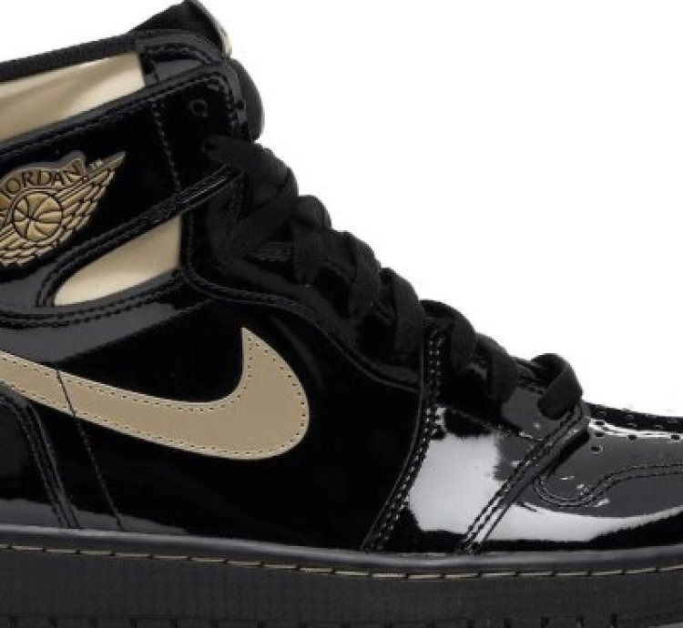 1 Retro High Black Metallic Gold 2020